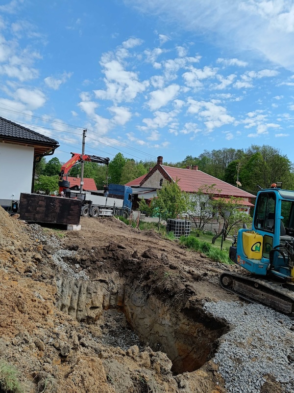 Akumulační nádrž betonová